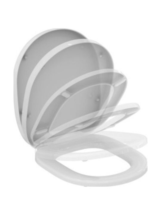 Ideal Standard Concept Floor-Standing Toilet with Soft Close Cover White