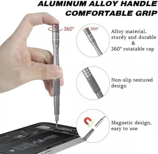 Best Sw-8181 Professionelles Präzisions-Schraubenzieher-Set 128 1 – Cr-v Stahl Smartphones Laptops & Konsolen Reparatur