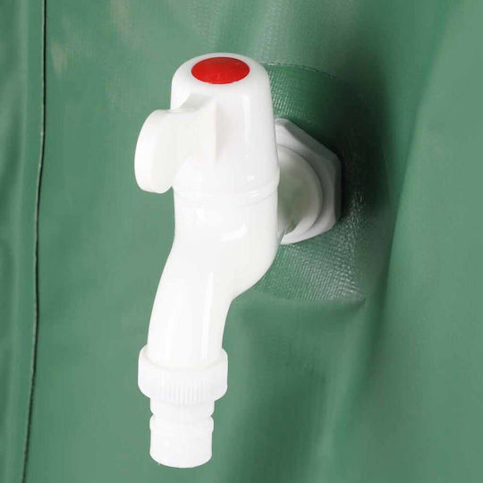 ikonka Plastic Water / Petroleum Storage Tank Cylindrical Vertical 500lt Green