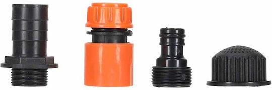 ikonka Plastic Water / Petroleum Storage Tank Cylindrical Vertical 500lt Green