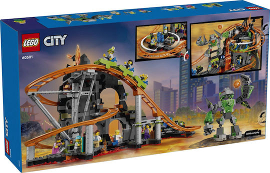 LEGO Lego-Stadt Lava Land Achterbahn Park Für 8+ Jahre 1165Stücke