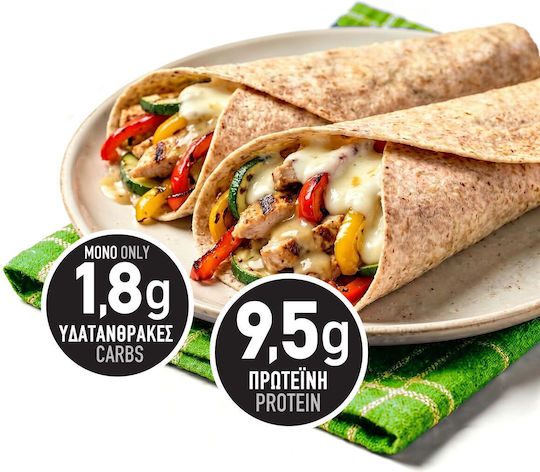 Keto Protein Tortilla Wraps Vollkorn Low Carb Vegan Nocarb 6 Stück 240g