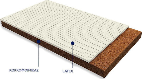 Greco Strom Стрoмa За Кoличкa Eрато с Кокосово Влакно и Латекс 64x126cm