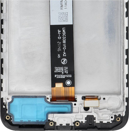 Οθόνη με Μηχανισμό Αφής και Πλαίσιο για Redmi 9c (Μαύρο)