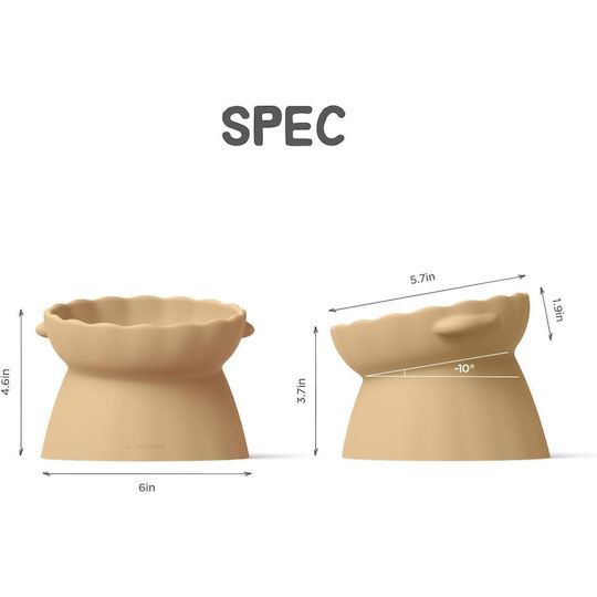 Elago Bol De Mâncare Pentru Câine Și Pisică Din Silicon