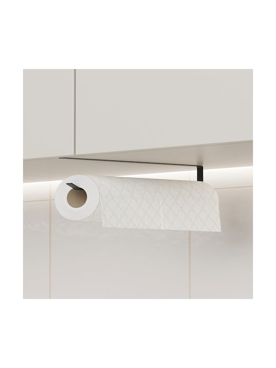 Femmit Metallic Hanging Paper Towel Holder Black 25×6 Cm