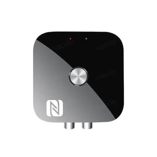 Techstar T68 Receptor Audio Bluetooth Bt 5.3 Nfc Rca L R + Aux 3.5mm Usb U-disk Telecomandă Ir Hifi 10m Negru