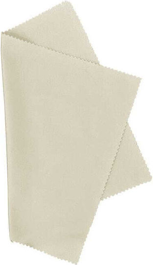 10x Microfiber Cloth Glasses Beige 18x15