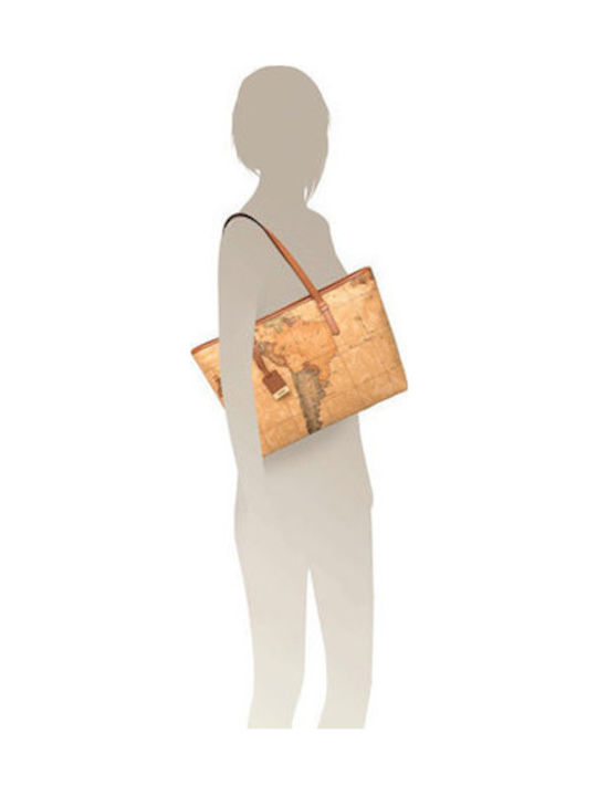 Women's Tote Handbag Beige