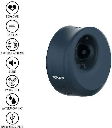 Toyjoy Urban Zephyr Pulsating Stroker & C-ring Blue