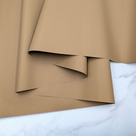 Scented Floral Foil Satin Aroma Coffee Milk Roll 50cm X 9m
