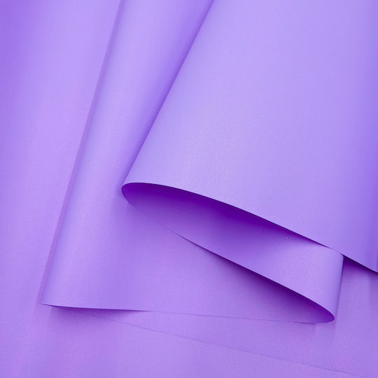 Duftende Blumenfolie Satin Aroma Lavendel Rolle 50cm x 9m