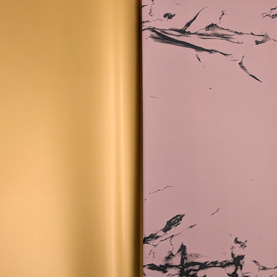 Floral Foil Stone&shine Peony Pink Sheets 56x56 Cm 20 Pcs