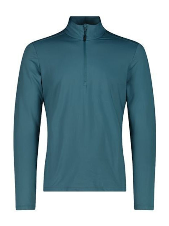 Jachetă Fleece Bărbați Albastră
