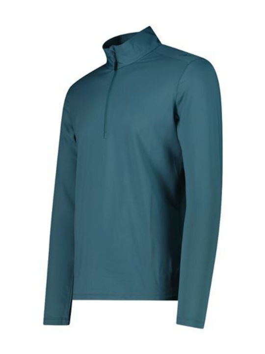 Jachetă Fleece Bărbați Albastră