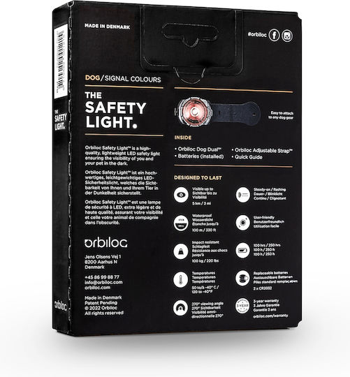 Lumină Orbiloc Dog Dual Auriu