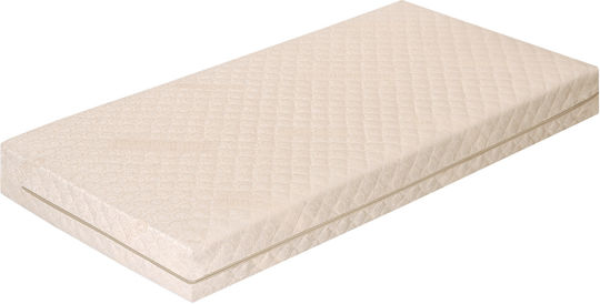 Greco Strom Crib Mattress Theseas with Memory Foam & Coconut Fiber 91x100cm