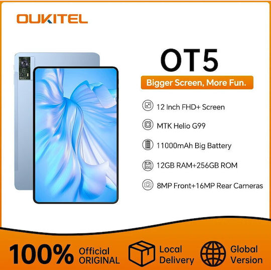 Oukitel OT5 12Инчове Таблет (12GB/256GB) Син
