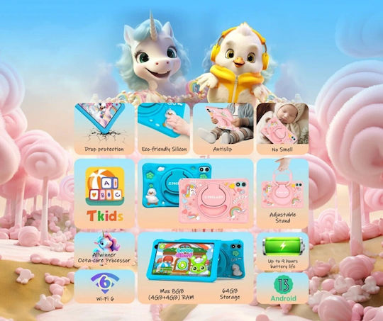 Teclast P85T Kids 8Инчове Таблет (4GB/64GB) Син
