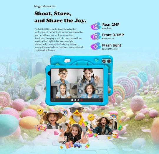 Teclast P85T Kids 8Инчове Таблет (4GB/64GB) Син