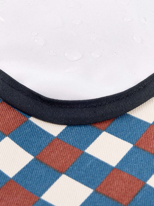 Nobodinoz Portable Changing Pad Blue Red Mosaic 50x70cm