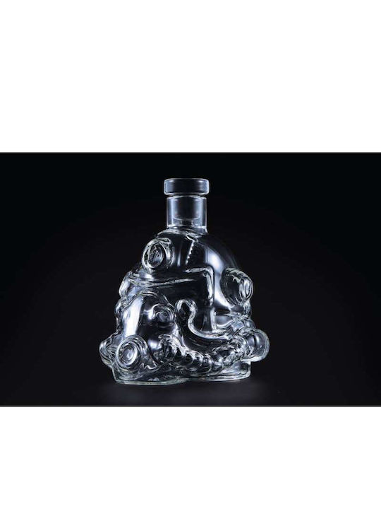 Ukonic Liqueur Serving Decanter with Stopper and Glasses 5 Pieces