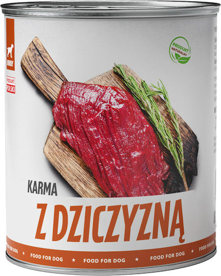 TufTuf Hrana Umedă Pentru Câini în Conservă cu Carne 6x800gr