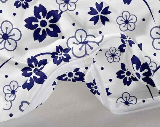 Cotton Market Двойна 200x200см Flowers Плик За Завивка