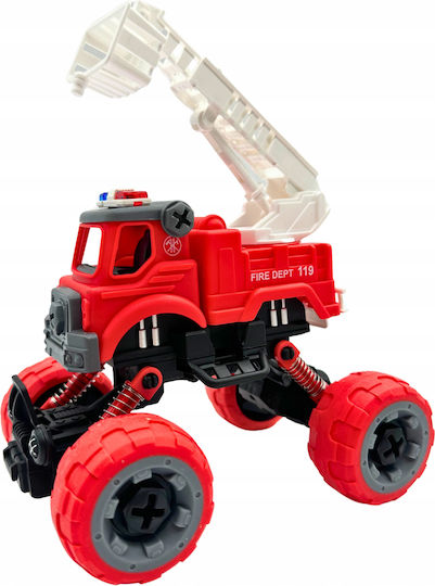 Megadidi Camion de Pompieri Pull Back