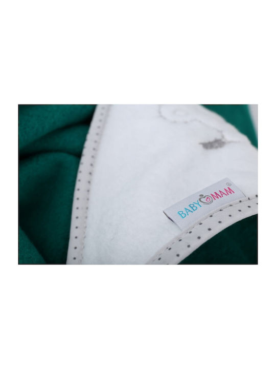 BabyMam Prosop De Corp Pentru Bebeluşi Teddy Bear Verde 100x100cm