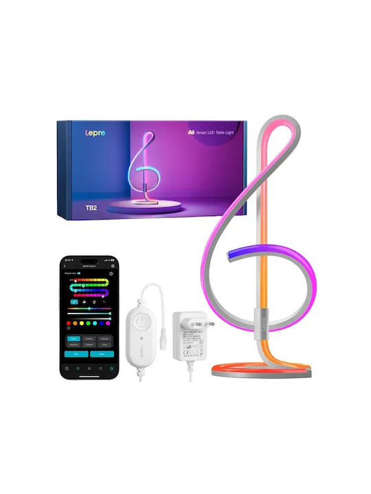 Lepro Smart Διακοσμητικό Φωτιστικό RGB 18.7x16.3εκ.