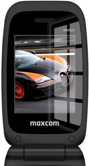 MaxCom Comfort MM828 Single SIM Κινητό με Κουμπιά Μπλε