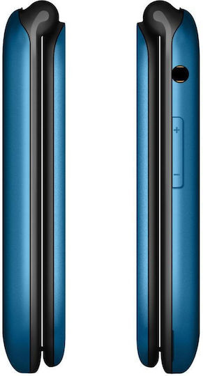 MaxCom Comfort MM828 Single SIM Κινητό με Κουμπιά Μπλε