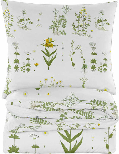 Cotton Market Подредба Едно 160x200см Селедин