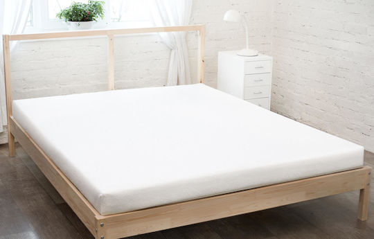 KZ Ημίδιπλο 120x200εκ. με Λάστιχο White