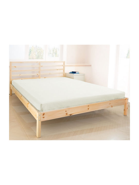 KZ Σεντόνι Μονό 160x200εκ. Ecru