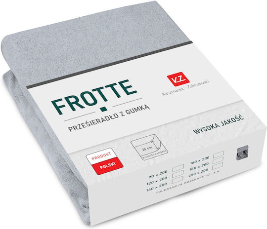 KZ King Size 200x220εκ. με Λάστιχο Gray