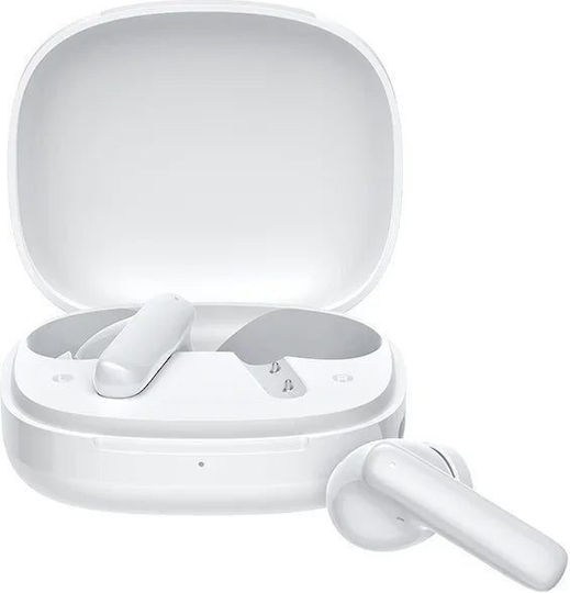 QCY T13 Pro In-ear Bluetooth Handsfree Ακουστικά με Αντοχή στον Ιδρώτα και Θήκη Φόρτισης Λευκά