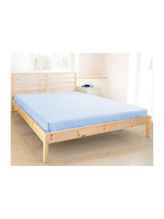 KZ Σεντόνι Μονό 160x200εκ. Blue