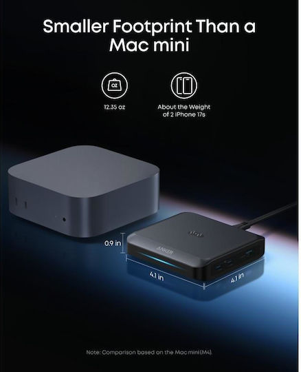 Anker Prime Power Bank 26250mAh 150W με 3 Θύρες USB-C Μαύρο