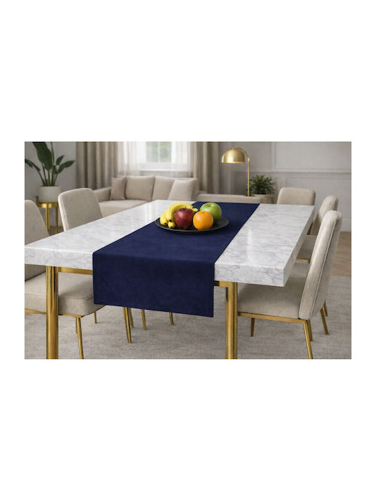 Now Art Runner Navy Blue 40x140cm