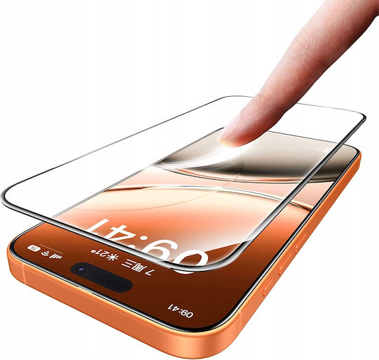 Mcdodo Auto-fit Gehärtetes Glas Starker Displayschutzfolien Hülle iPhone 17 Pro Max