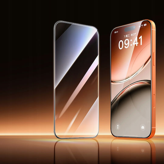 Mcdodo Auto-fit Gehärtetes Glas Starker Displayschutzfolien Hülle iPhone 17 Pro Max