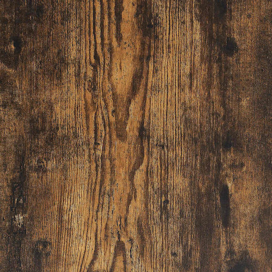 vidaXL Табла За Легло Дървена Кафява 217.5x76.5cm