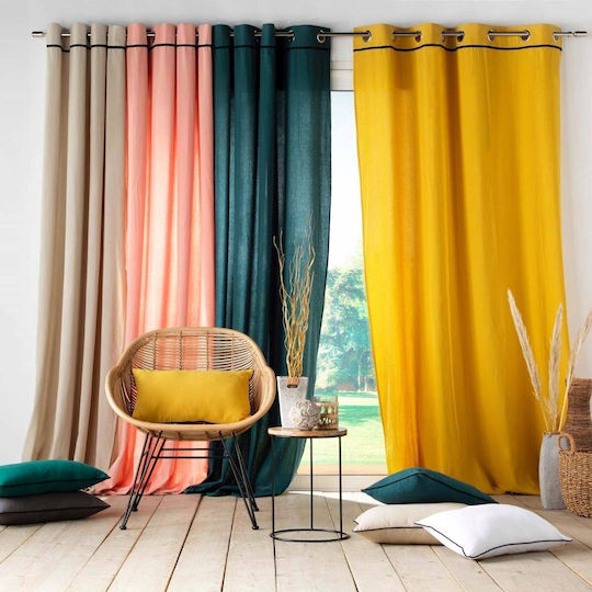 Douceur d'Intérieur Linette με Τρουκς Εκρού 135x240εκ.