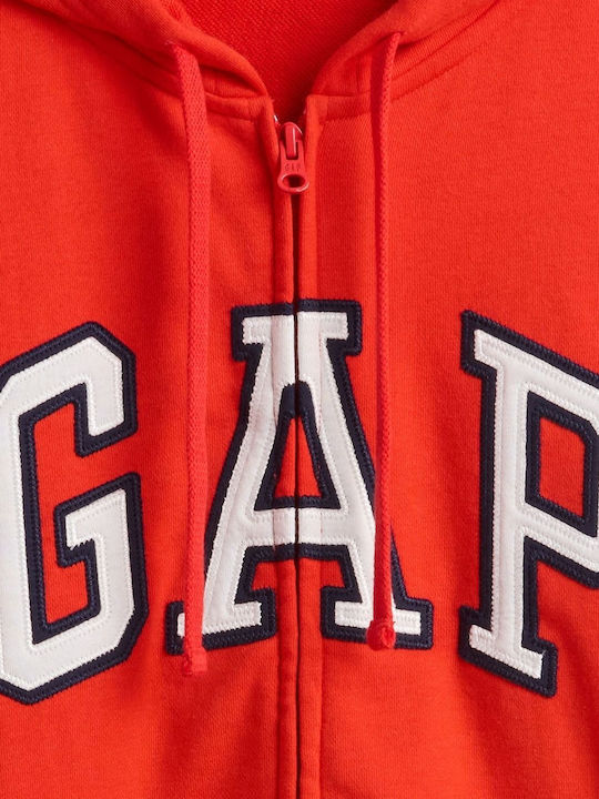 Women's Hooded Sweatshirt Orange