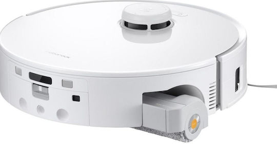 Roborock Qrevo Curv 2 FlowX Σκούπα Ρομπότ με Χαρτογράφηση Laser & Απορρόφηση 20000Pa Λευκή