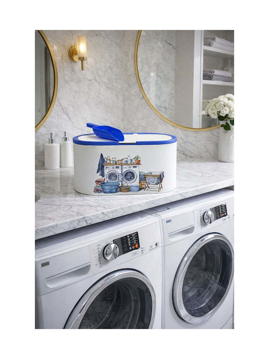 SteweHome Metallic White Organizer