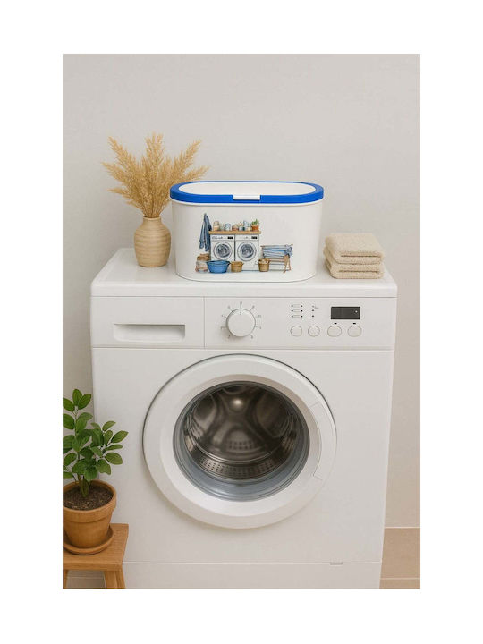 SteweHome Metallic White Organizer