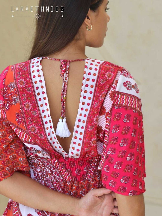 Seraphine Summer Maxi Dress Paprika